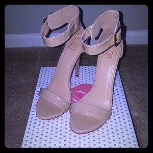 Never worn patent leather heels